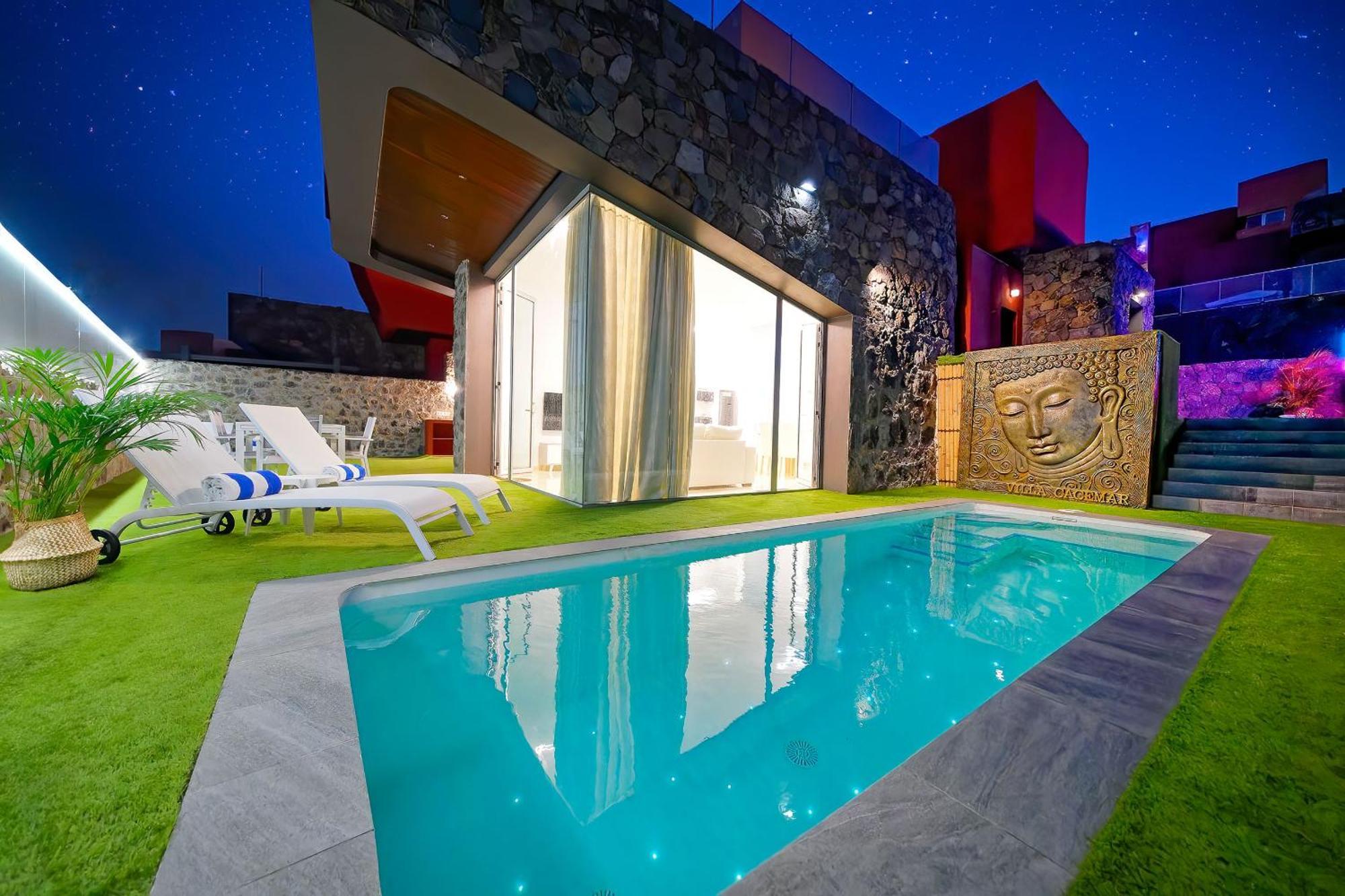 Villa Cacemar Salobre Golf ลาสปัลมาส เด กรานคานาเรีย ภายนอก รูปภาพ
